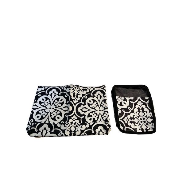 2 Thirty-one 31 Parisian pop packing cube traveling set black white - Picture 1 of 4